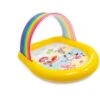 Intex Regenboog Zwembad Met Watersproeiers
