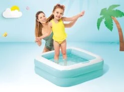 Intex Vierkant Opblaasbaar Babyzwembad Blauw -Zwembadgigant Winkel 57100 inuse3 2023 300