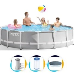 Intex Zwembad 427 X 107 | Prism Frame Met Filterpomp