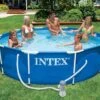 Intex Zwembad Rond 366 X 76 | Metal Frame Met Filterpomp