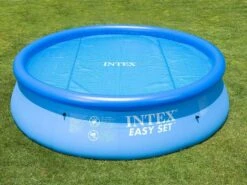 Intex Solar Afdekzeil 488 Rond | Verwarmende Noppenfolie -Zwembadgigant Winkel solarzeil rond 2 1 2